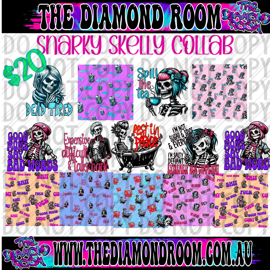 Snarky Skelly Collab