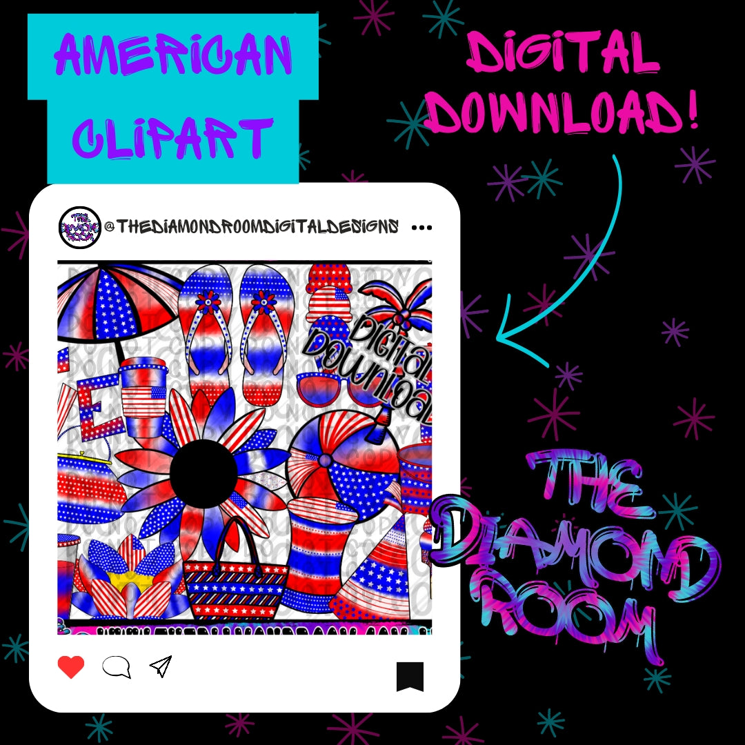 American Clipart Bundle