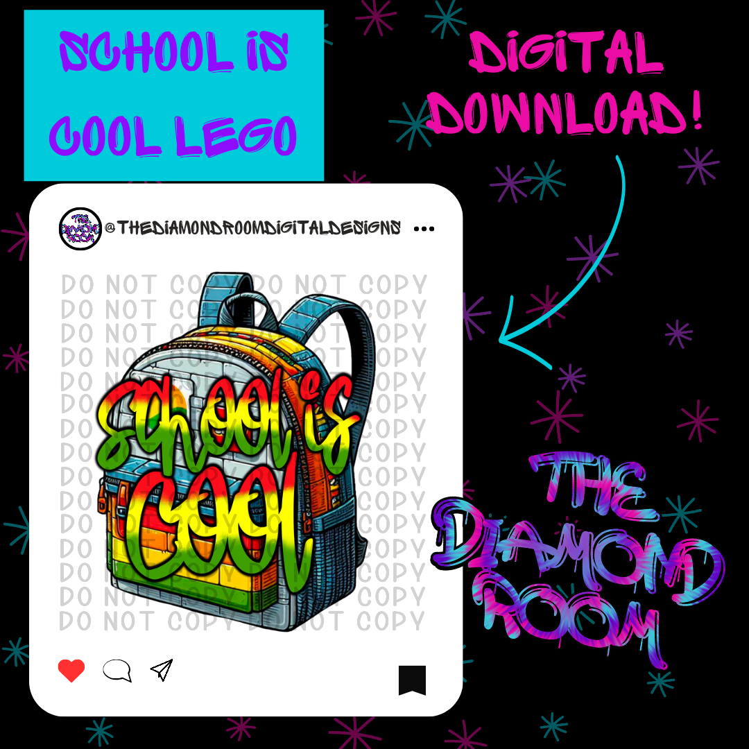 School is cool lego