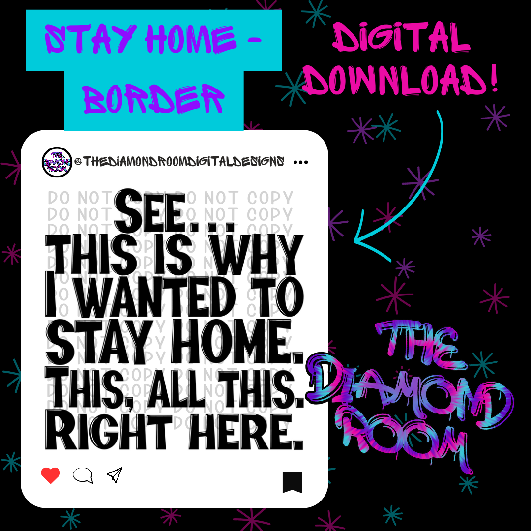 Stay home - Border
