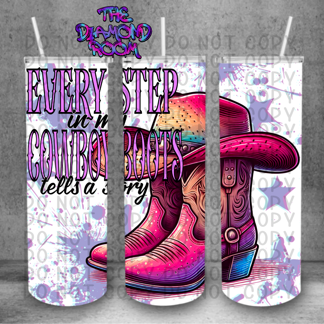 Story Purple Tumbler Wrap