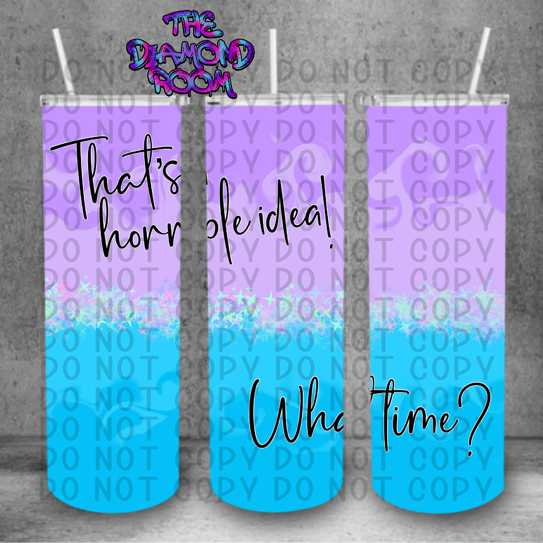 What Time Tumbler Wrap