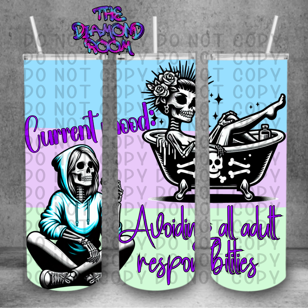 Current Mood Tumbler Wrap