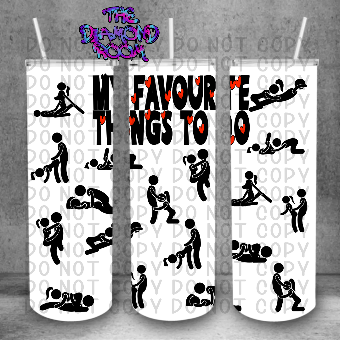 Thing to do Tumbler Wrap