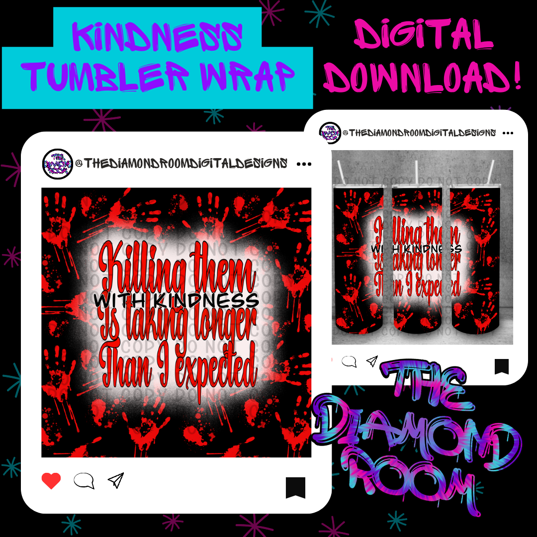 Kindness Tumbler Wrap