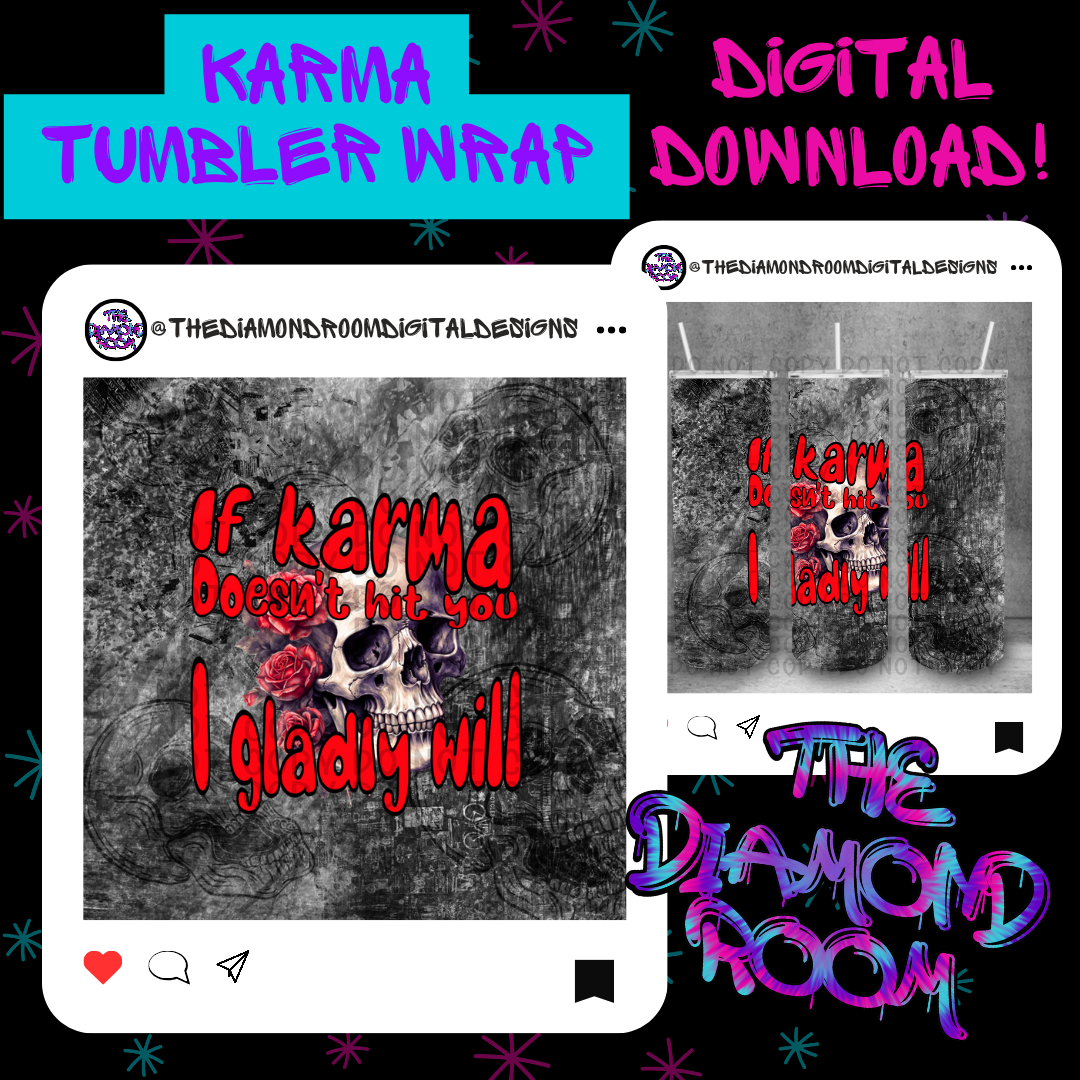 Karma Tumbler Wrap