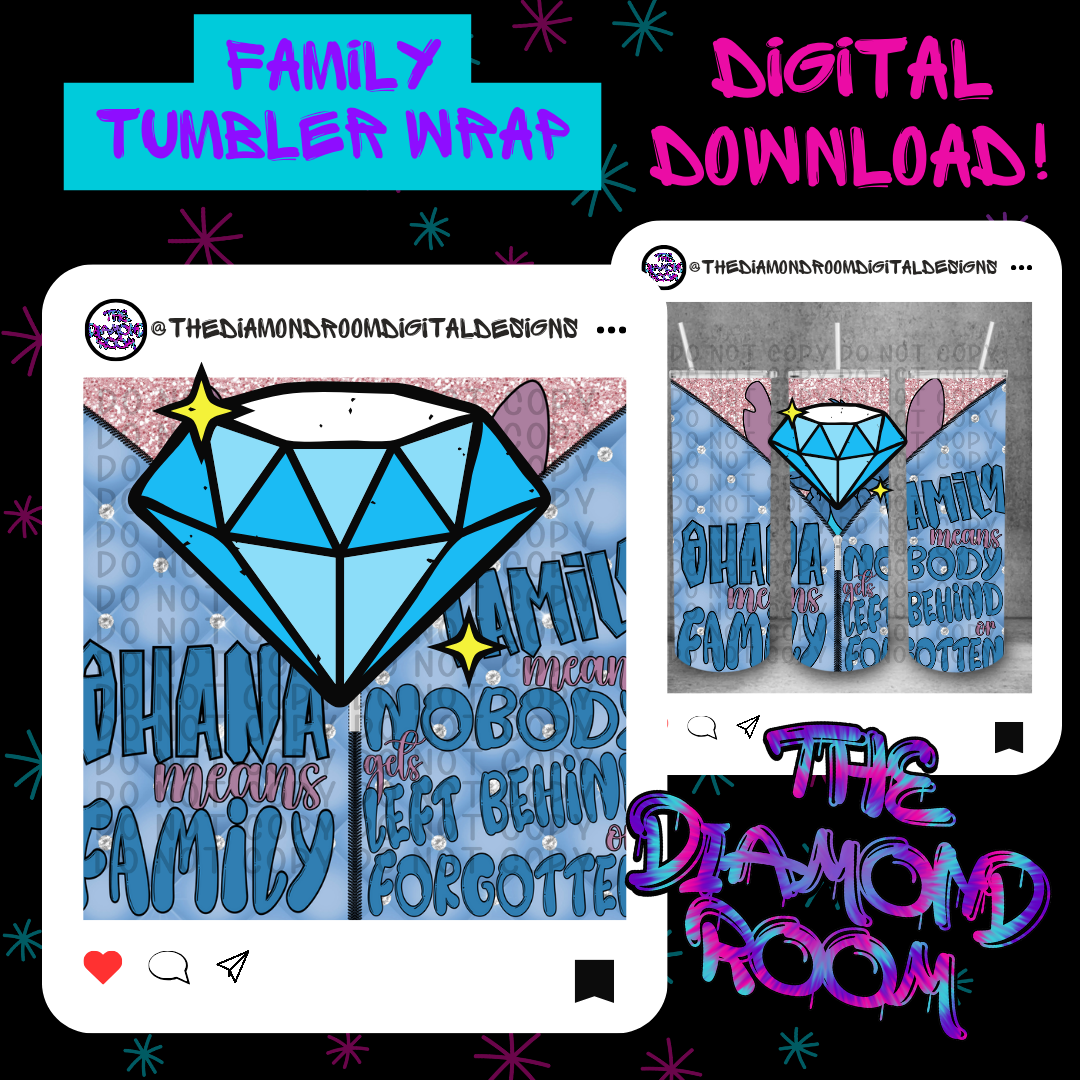 Family Tumbler Wrap