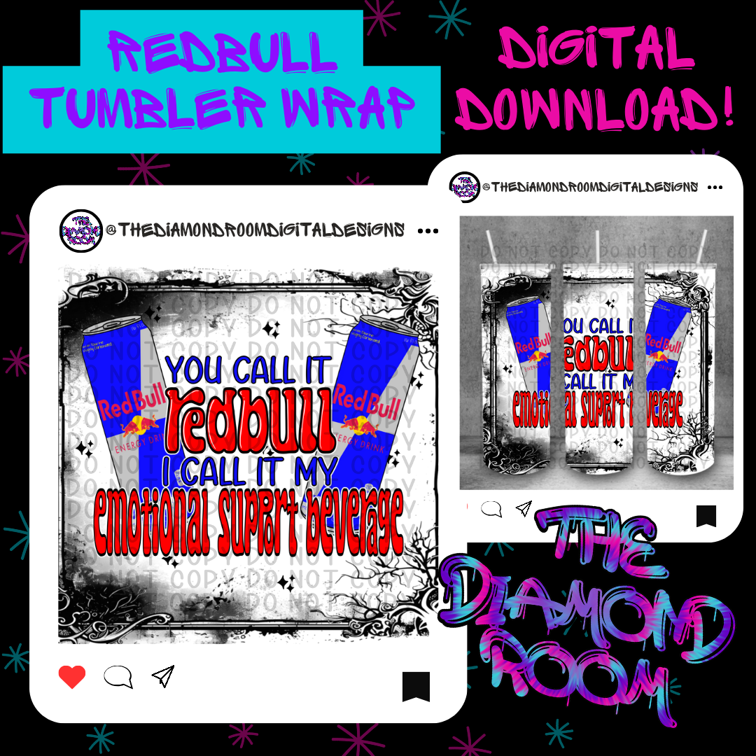 Redbull Tumbler Wrap