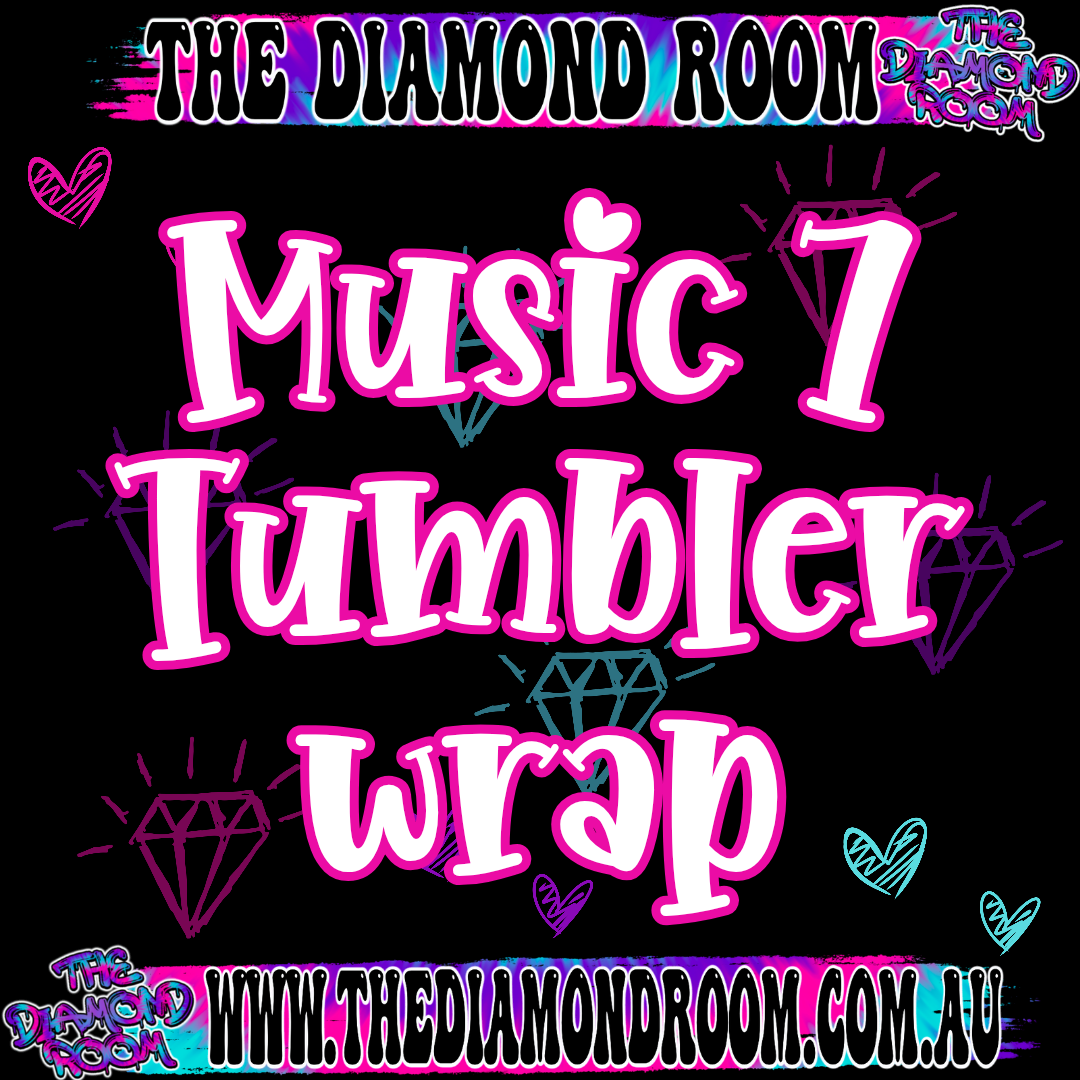 Music 7 Tumbler Wrap