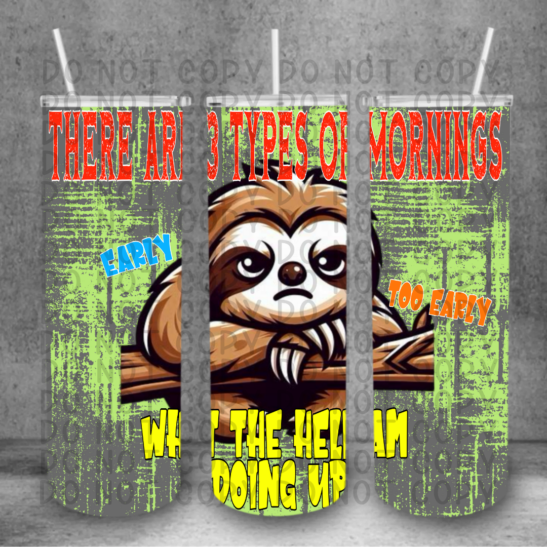 Mornings Tumbler Wrap