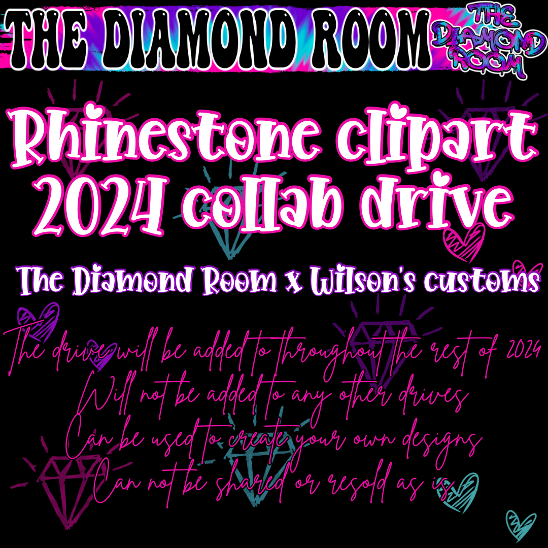 Rhinestone Clipart 2024 Collab Drive